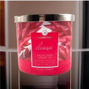Goose Creek 3-Wick Candle- Cleanse-Wildflower & Ginger Tea (14.5 oz)
